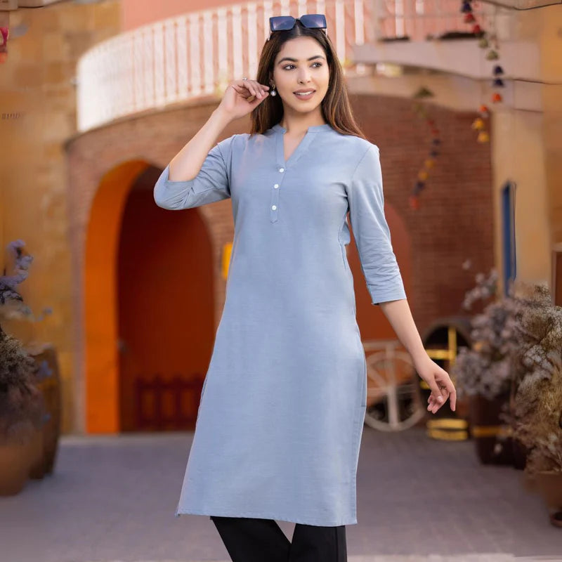 Showergrey 100% Premium Cotton Long Kurta