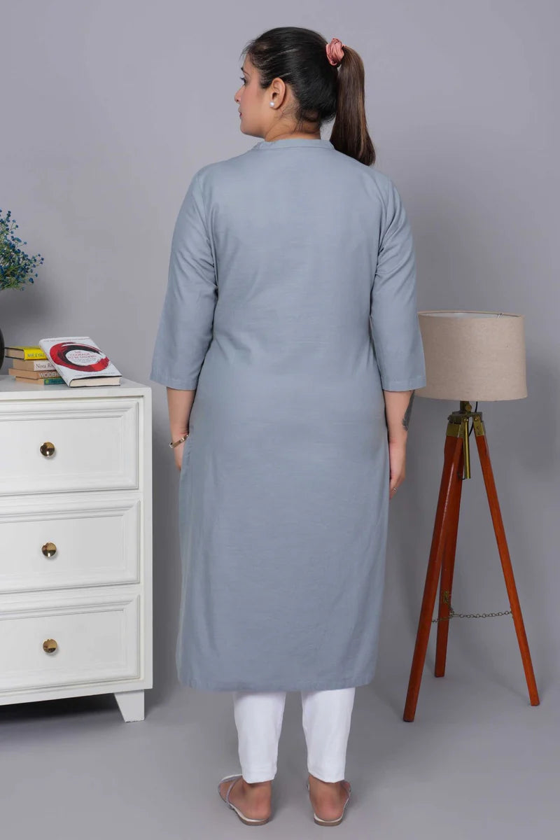 Showergrey 100% Premium Cotton Long Kurta